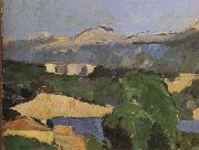 Paul Cezanne Mountain oil on canvas